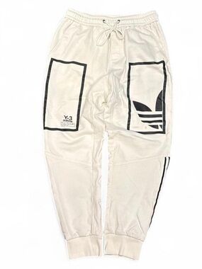 Adidas Y-3 Yohji Yamamoto Striped Cuffed Sweatpants